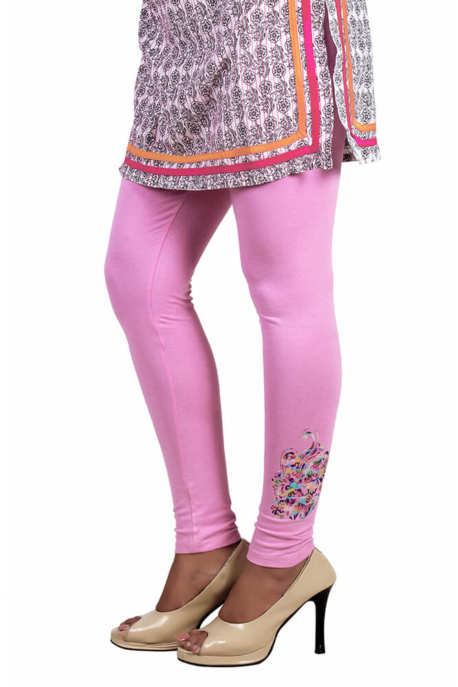 Pink Multicolor Placement Print Cotton Legging – Zubix : Clothing,  Accessories and Home Furnishing Shop Online